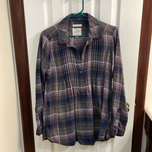 AE Plaid Top